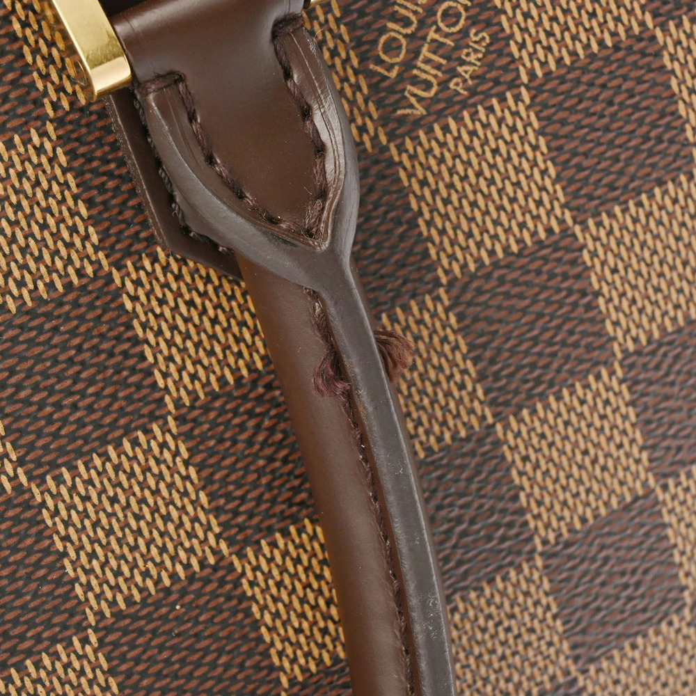 LOUIS VUITTON Damier Venice Tote Bag Brown Canvas Handbag - Picture 8 of 11